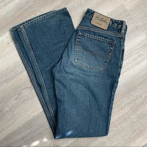 Silver Flare Jeans 29 Long